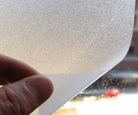 通山玻璃门外面粘广告用什么材料好？